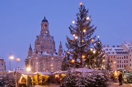 Advent an der Frauenkirche (Berlín y Sajonia, ALEMANIA)
