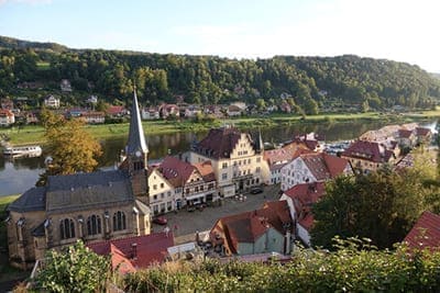 Stadt Wehlen (Valle del Elba, ALEMANIA)
