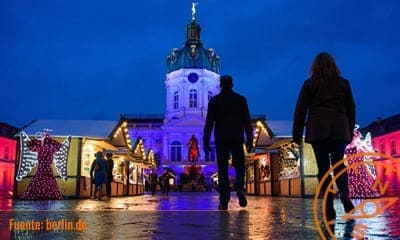 Mercado navideño en el Palacio de Charlottenburg