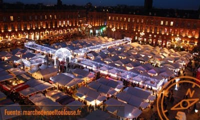 Mercado de navidad de Toulouse (Marché de Noël Capitole)